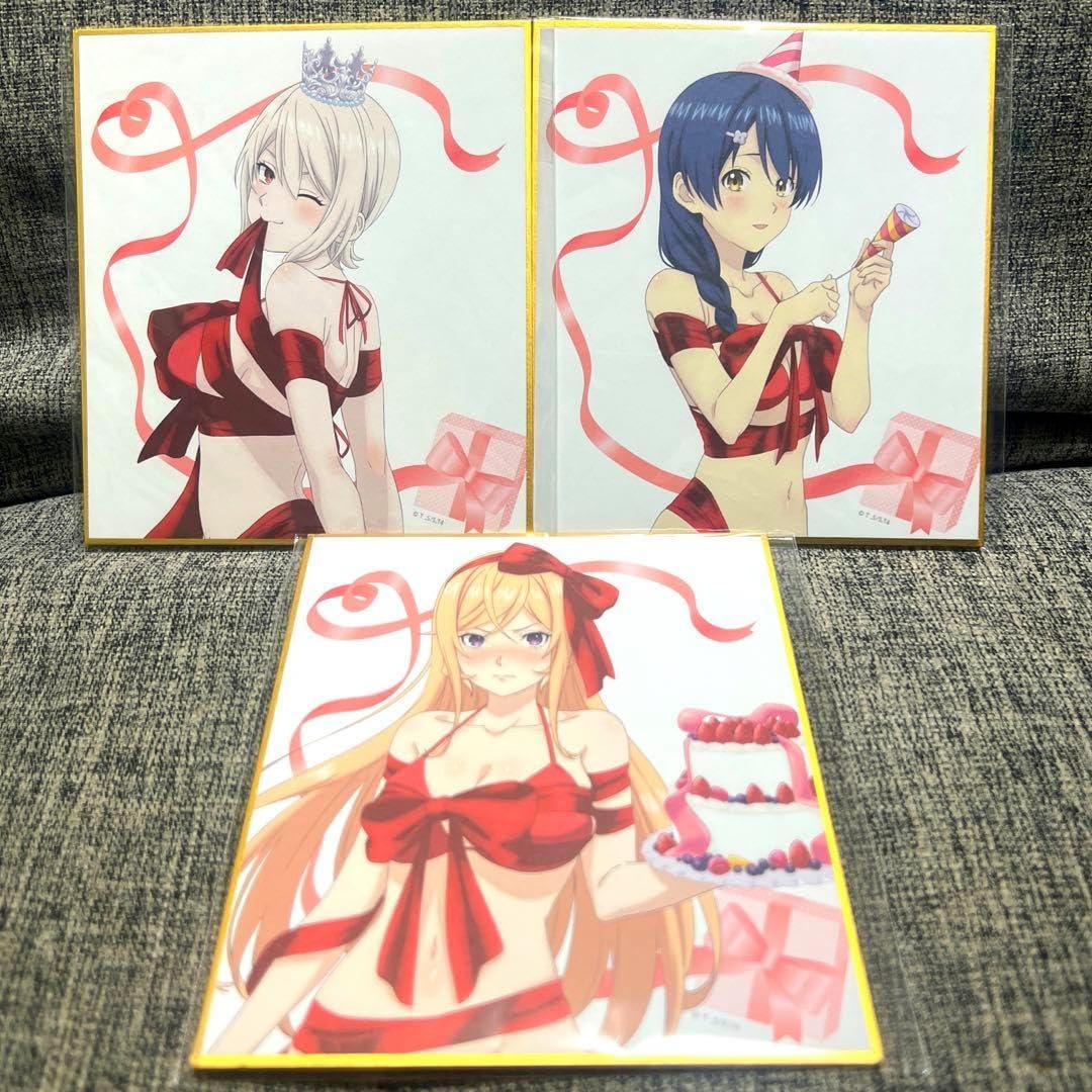 食戟のソーマ 薙切えりな アリス 田所恵 アップ 色紙 くじ引き堂 食戟